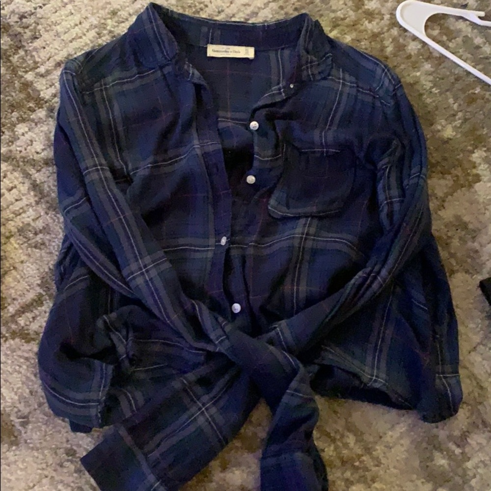Abercrombie and Fitch flannel